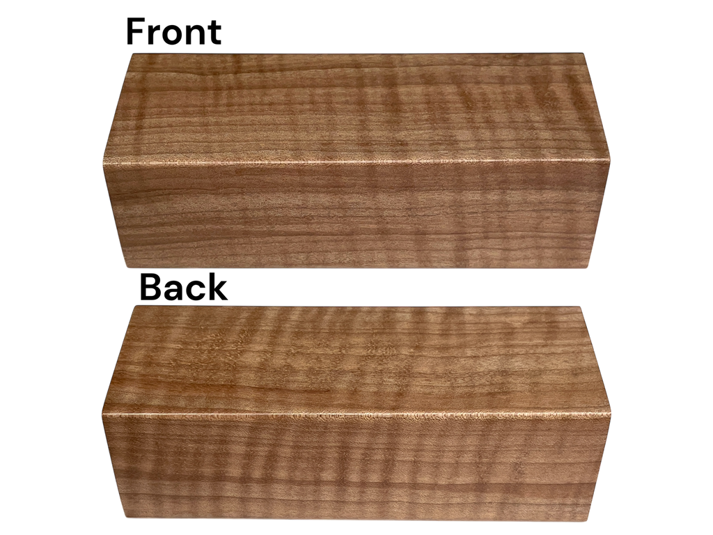 Curly Maple (1.5" x 1.875" x 4.875")