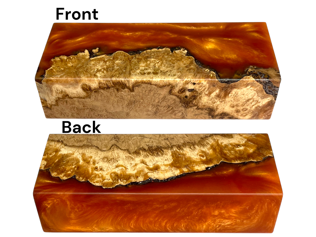 Willow Burl Hybrid (1" x 2" x 4.5")