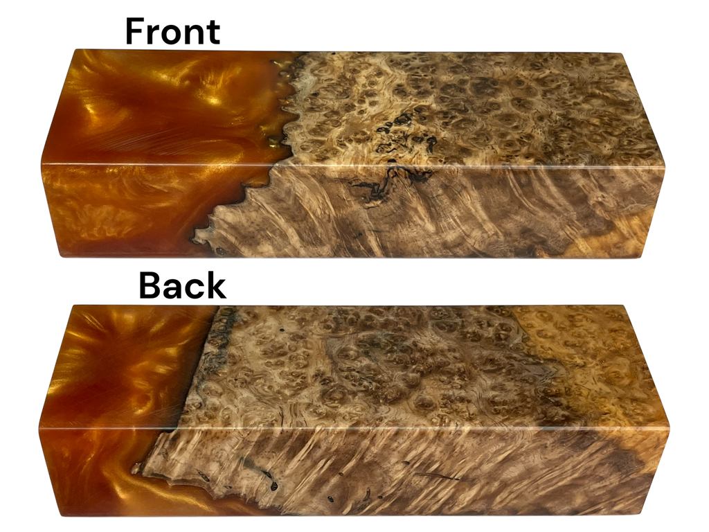 Amboyna Hybrid (1.125" x 1.75" x 5.25")
