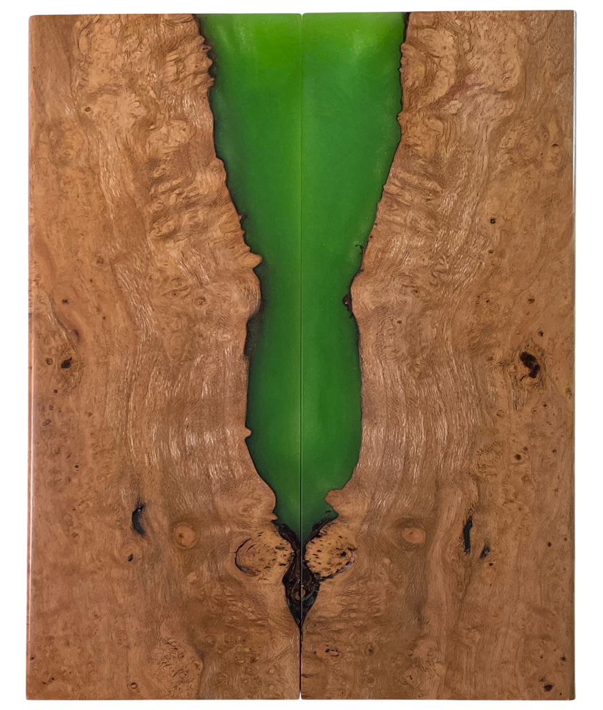 Cherry Burl Hybrid (2" x 5" x 3/8")
