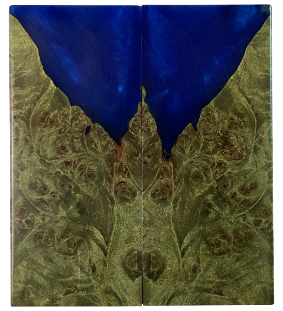 Maple Burl Hybrid (2" x 4.625" x 3/8")