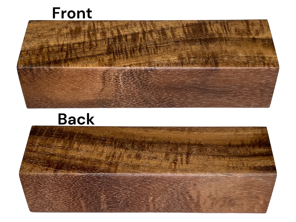 Curly Koa (1.25" x 1.5" x 5")