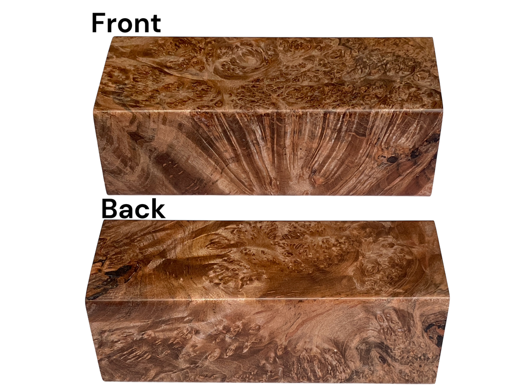 Maple Burl (1.375" x 1.375" x 4")