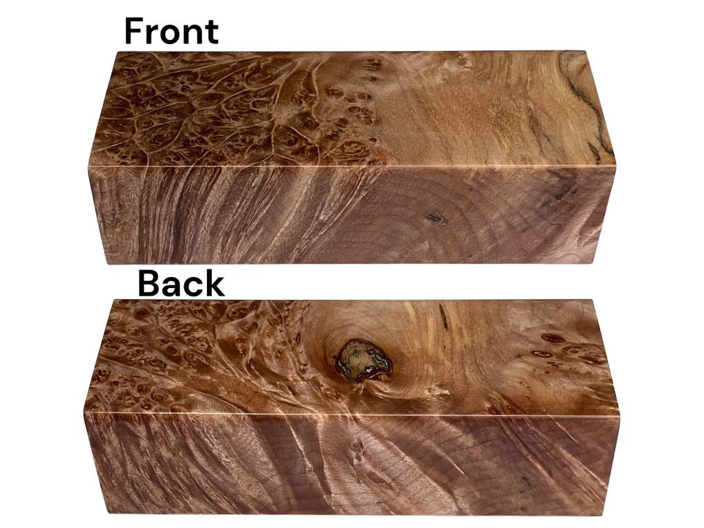 Maple Burl (1.375" x 1.875" x 5")