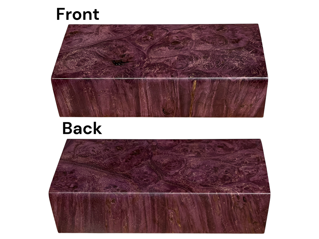Maple Burl (1" x 1.875" x 4.125")