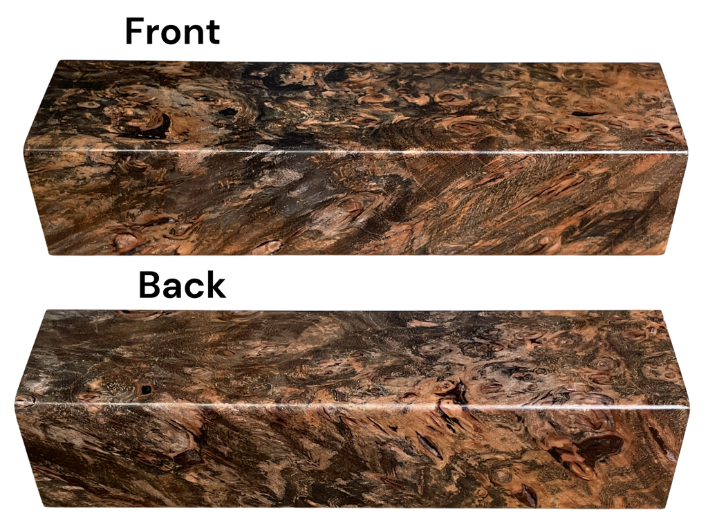 Maple Burl (1.125" x 1.375" x 5.375")