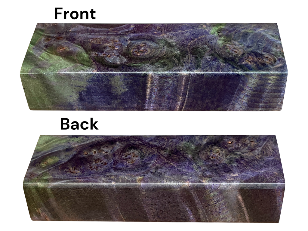 Maple Burl (1" x 1.625" x 4.875")