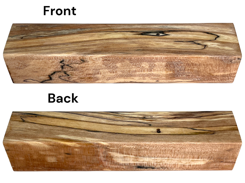 Spalted Pecan (1" x 1.25" x 5.5")