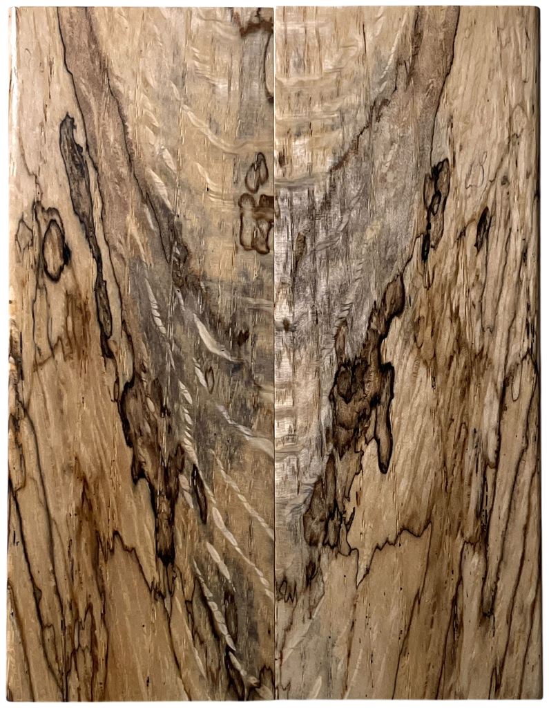 Spalted Pecan (2" x 5" x 3/8")