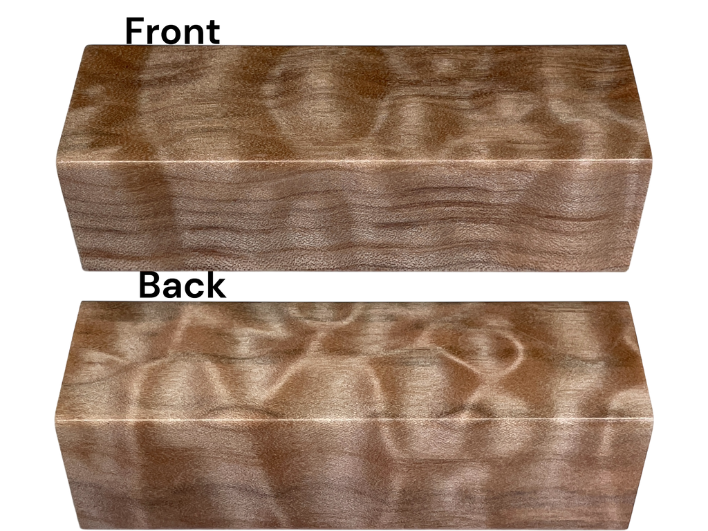 Quilted Maple (1.5" x 1.5" x 5")