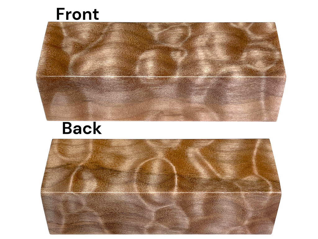 Quilted Maple (1.375" x 1.75" x 5")