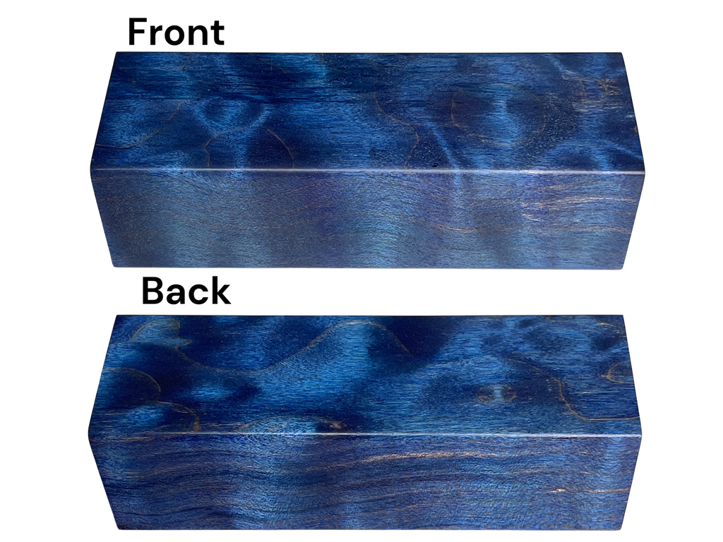 Quilted Maple (1.5" x 1.625" x 5")