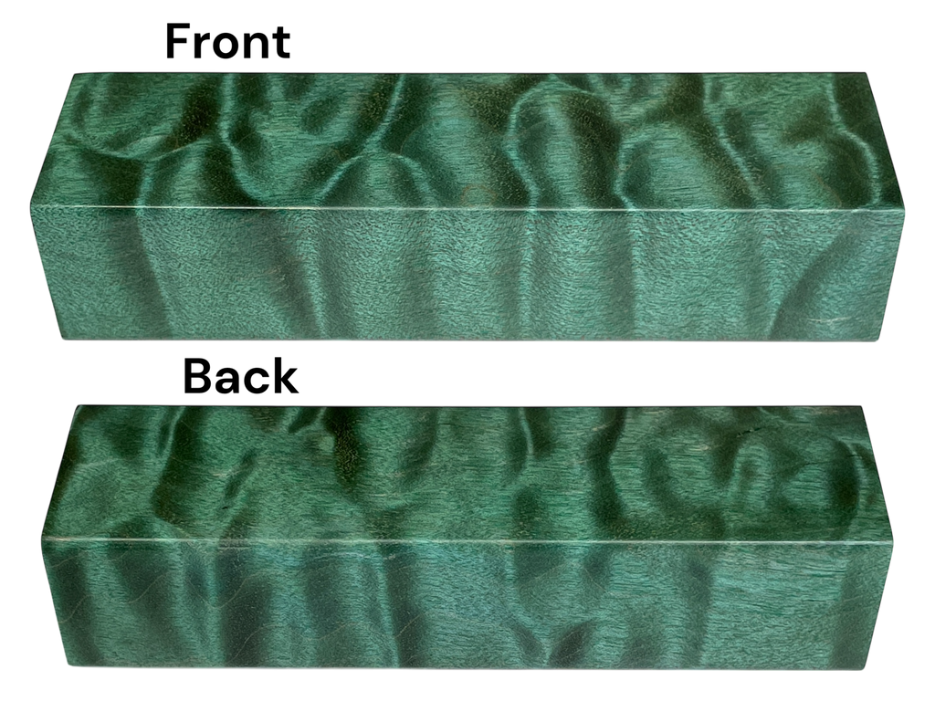 Quilted Maple (1" x 1.375" x 5")