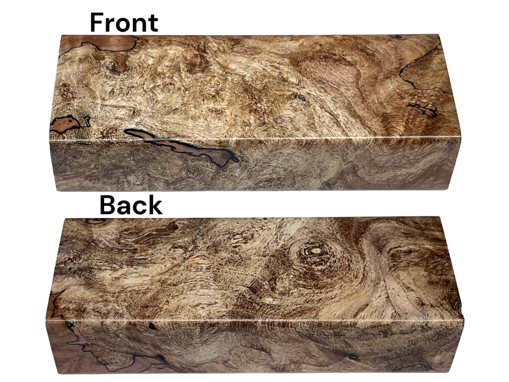 Spalted Maple (1" x 1.75" x 4.75")