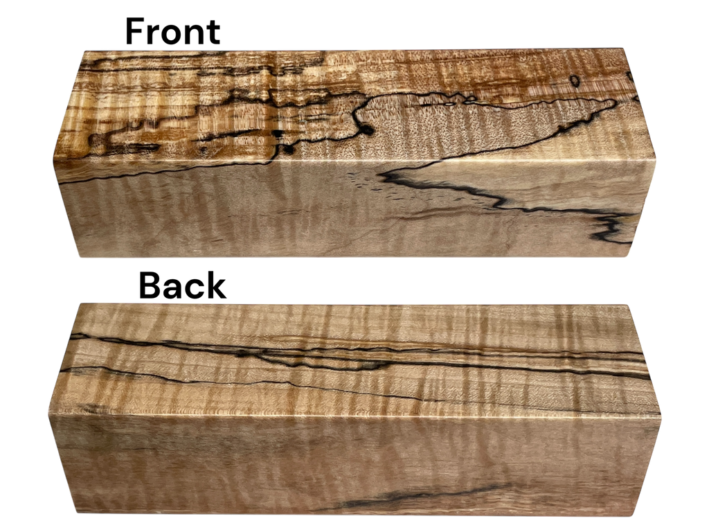 Spalted Maple (1.375" x 1.75" x 5.375")