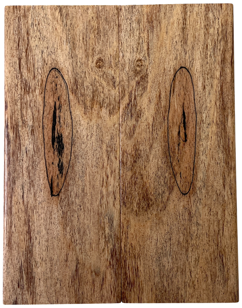 Spalted Maple (2" x 4.875" x 3/8")