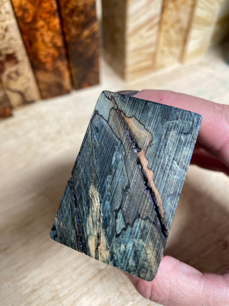 Spalted Maple (1.25" x 1.875" x 4")
