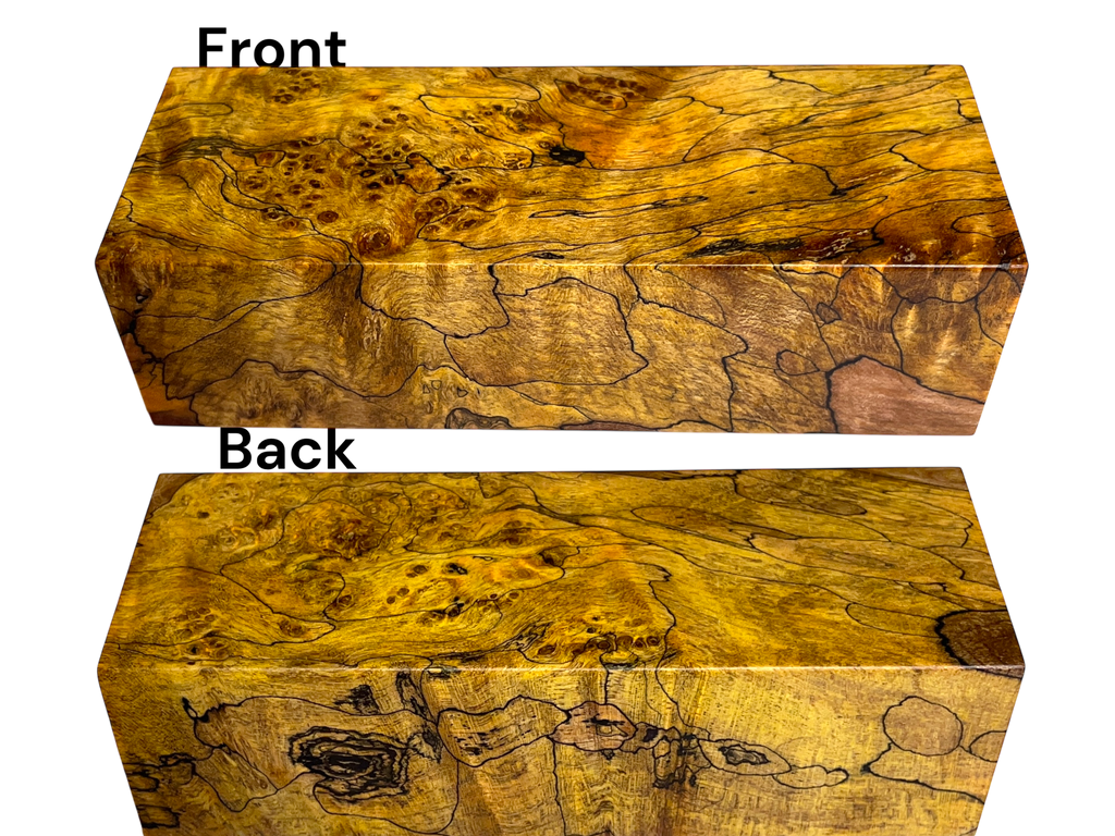 Spalted Maple (1.375" x 1.875" x 5.125")