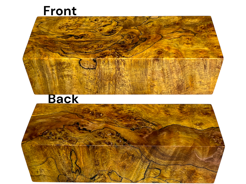 Spalted Maple (1.375" x 1.875" x 5.125")
