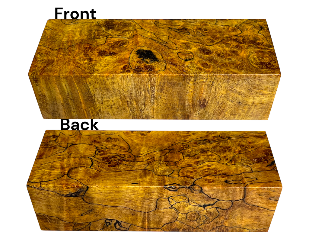 Spalted Maple (1.375" x 1.875" x 5")