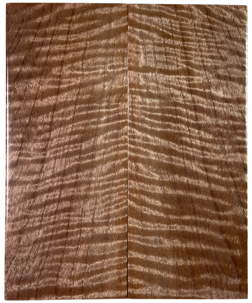 Curly Asian Satinwood (2" x 4.875" x 5/16")