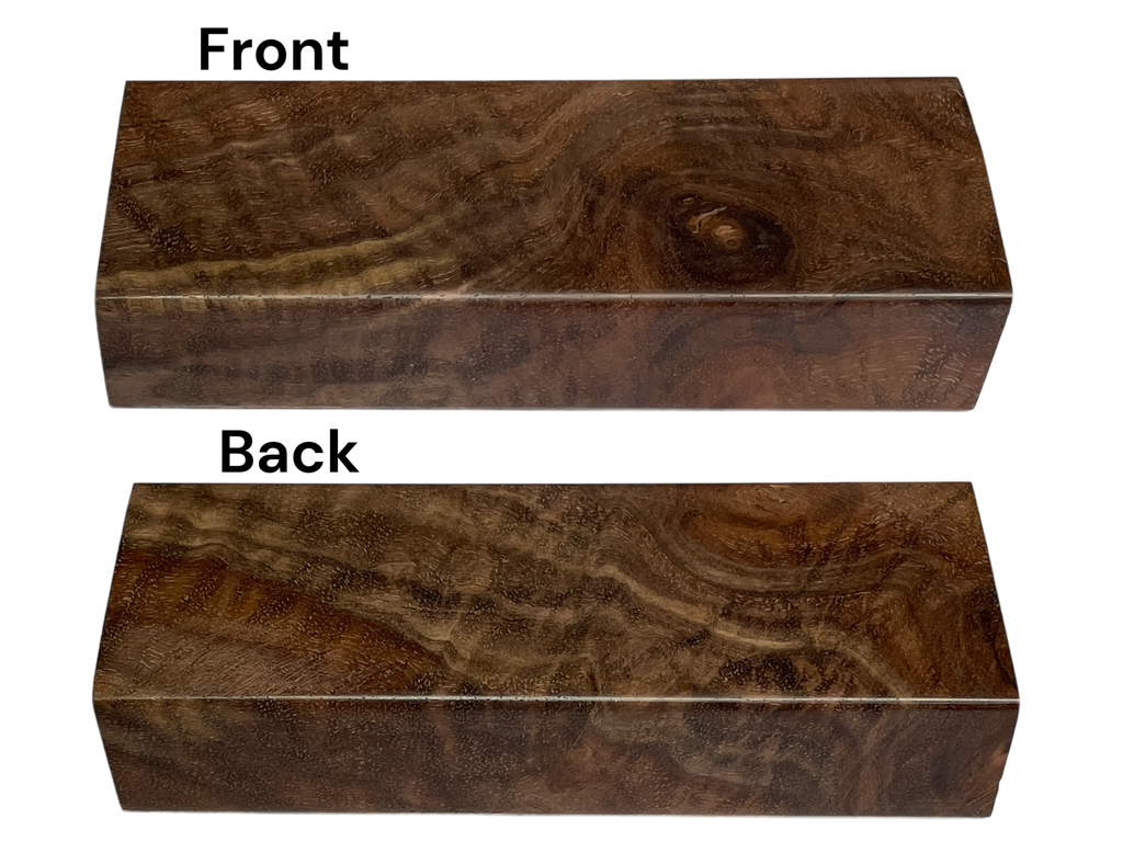 Claro Walnut (1" x 1.75" x 4.75")