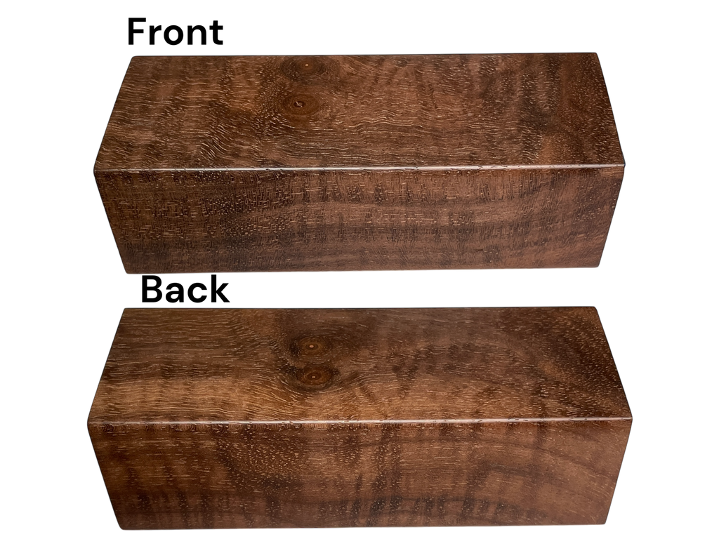 Curly Walnut (1.5" x 1.75" x 4.75")