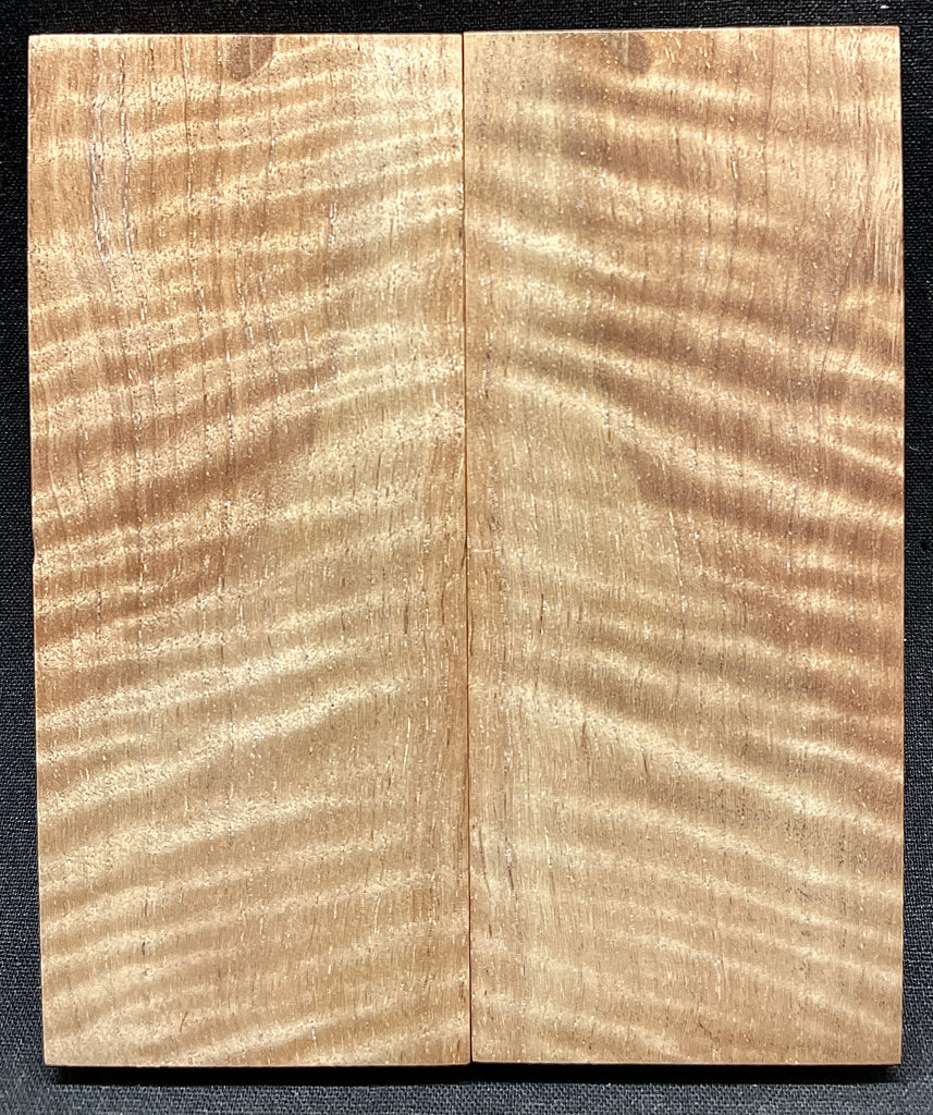 Curly Asian Satinwood (2" x 4.5" x 1/4")