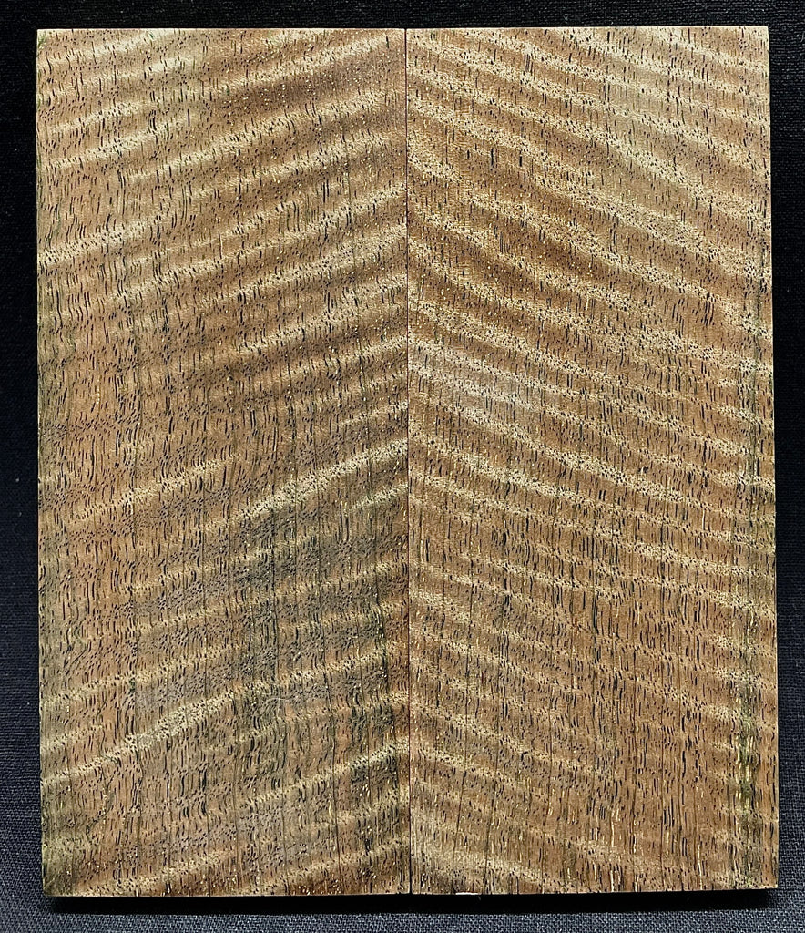 Curly Asian Satinwood (2" x 5" x 3/8")