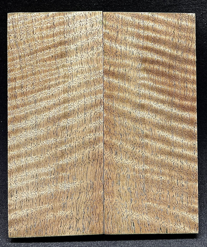 Curly Asian Satinwood (2" x 4.75" x 3/8")